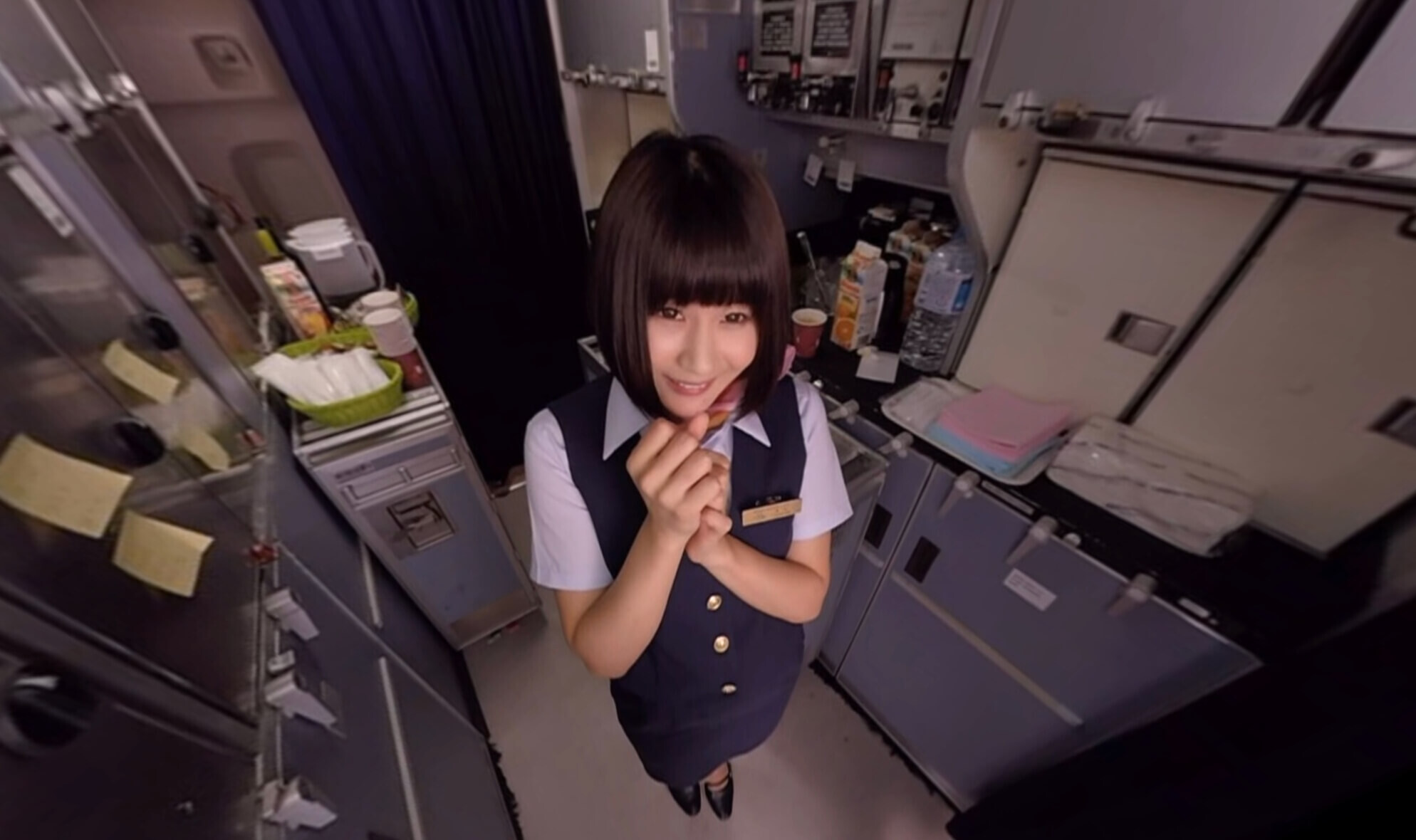 Busty Flight Tease VR Pt.2: Jasmina's Steamy Adventure