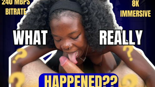 Blask ASS Amelia STAR 8k, 240 MBps BITRATE, blowjob, squirt and sex