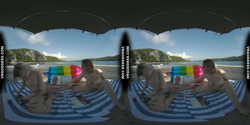 Diana and Ingrida in Sensual Yacht Art Nude - Image 8