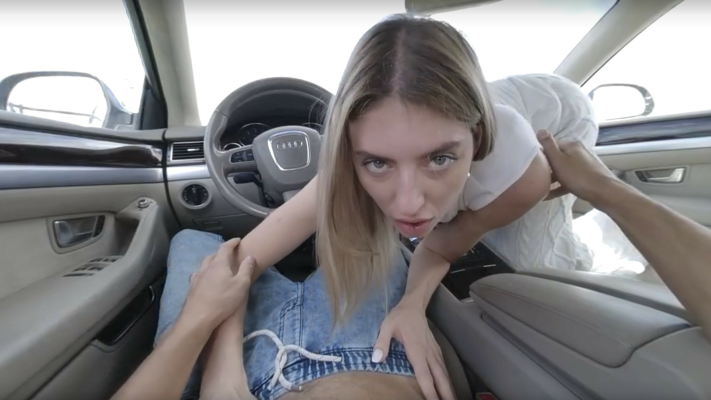 Steamy Car Sex Adventure With Fanta Sie - Image 1