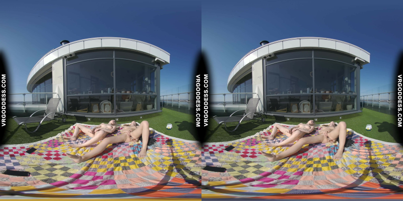 Rebeka Ruby & Ingrida: Hot Outdoor Masturbation - Image 8