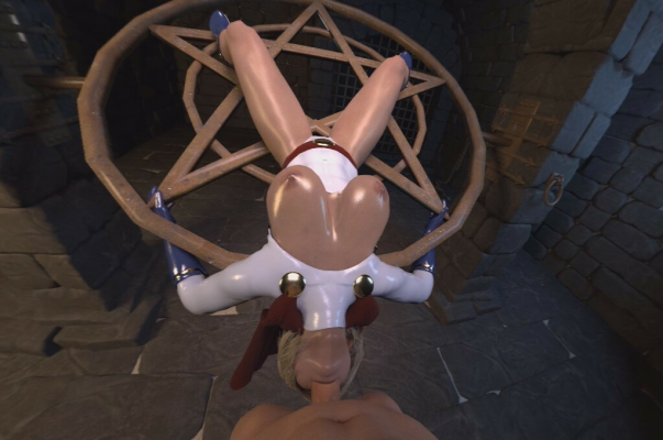 Power Girl: Throated Heroine VR XXX Parody - Image 1