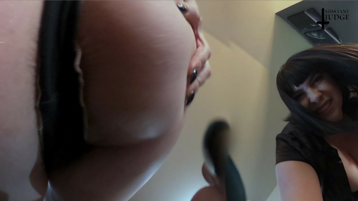 Goth Dominatrixes Dominate Tiny Client in 4K - Image 8