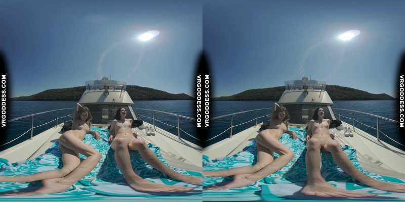 Josie and Matty Nude Yacht Sunbathing Thrill - Image 9