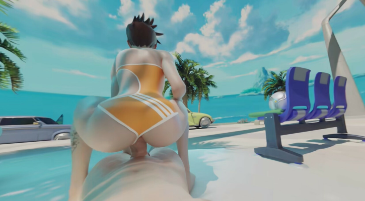 Tracer Anal Reverse Cowgirl in Stunning 6K VR - Image 1