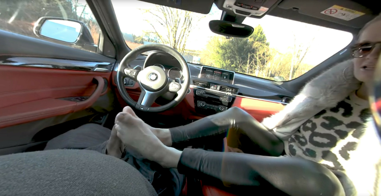 Sabdeluxe Hot Car Footjob Adventure - Image 8