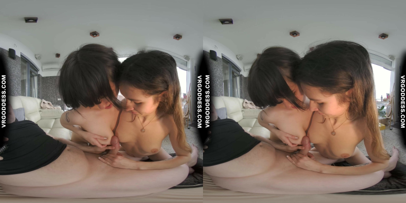 Big Bob Sofie With Josie Giving Me Between The Scenes Handjob Cum On Tits Pov - Image 10