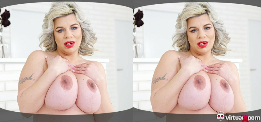 Pregnant Silvy Vee Solo Masturbation Thrill - Image 1