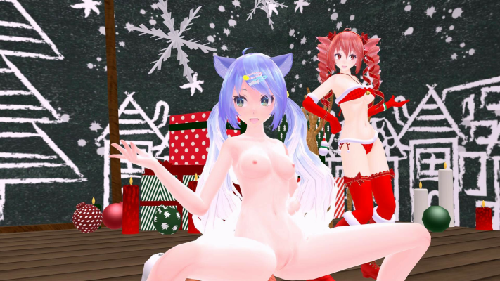 Hatsune Miku Xmas Vocaloid Erotic Dance Parody - Image 3
