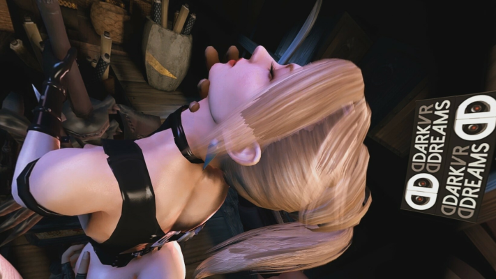 Rachel's Intense Dead or Alive Parody Action - Image 5