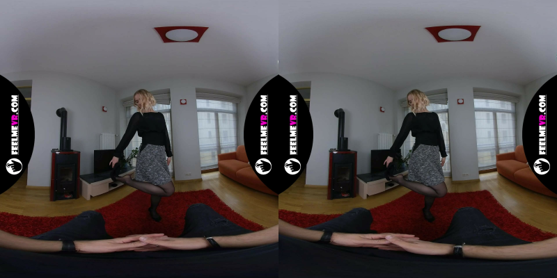 Leyla First Time Ever Naked Shy Striptease - Image 1