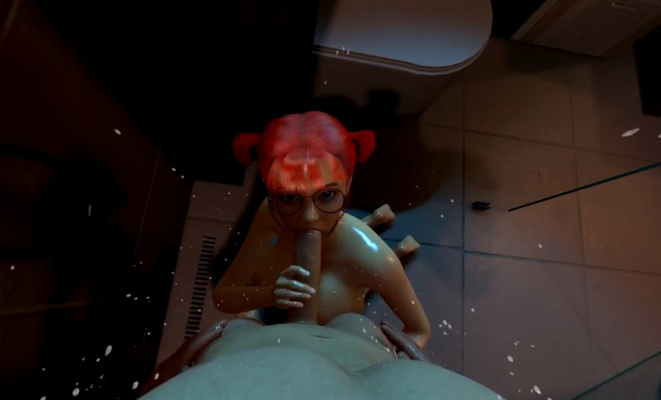 Akiko's Steamy Unexpected Shower Thrill - Image 2