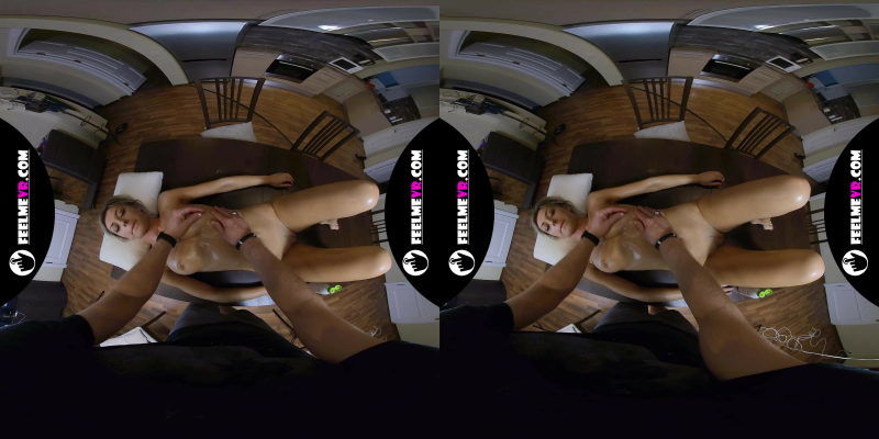 Tiffany Pussy And Tits 3D 180vr Oiled Massage - Image 7