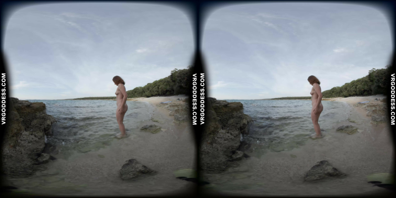 Mira's Tropical Beach Solo Tease in 8K VR - Image 9