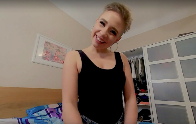 Gabi Gold Seduces and Strips in Stunning VR - Image 1