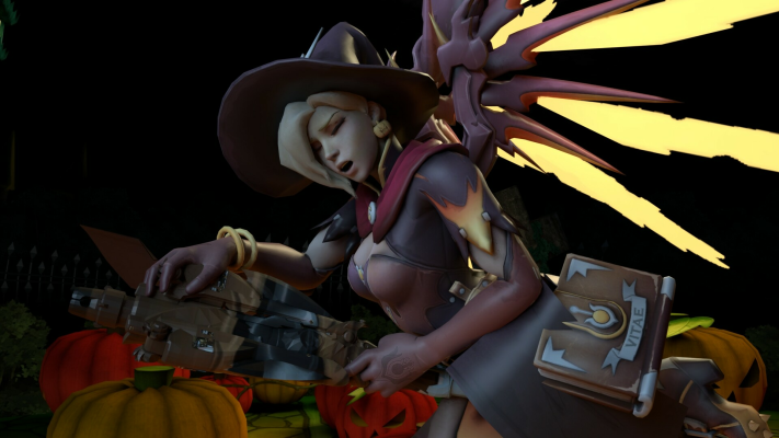 Witch Mercy Broomstick Ride VR Fantasy - Image 3