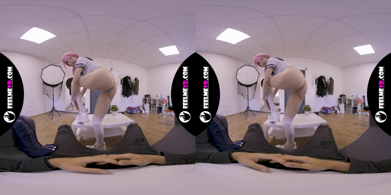 Virtual Reality Nude Lapdance Video With Pink Hair Girl Lilly - Image 3