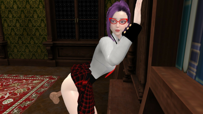 Maya's Steamy Library Encounter VR - Image 5