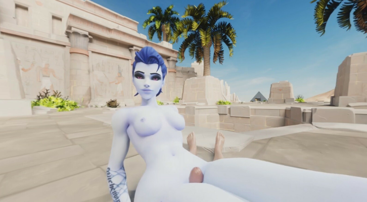 Widowmaker Thighjob Tease in Stunning 3D - Image 2