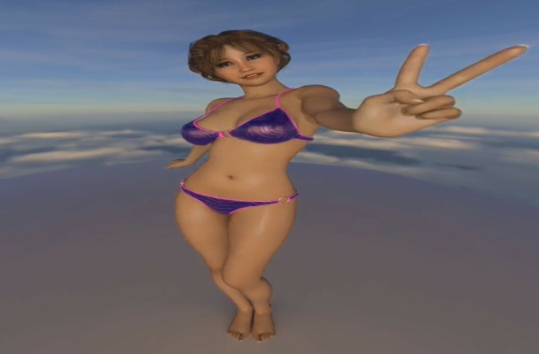 Ami's Sexy CGI Dance Moves in Stunning 4K - Image 1