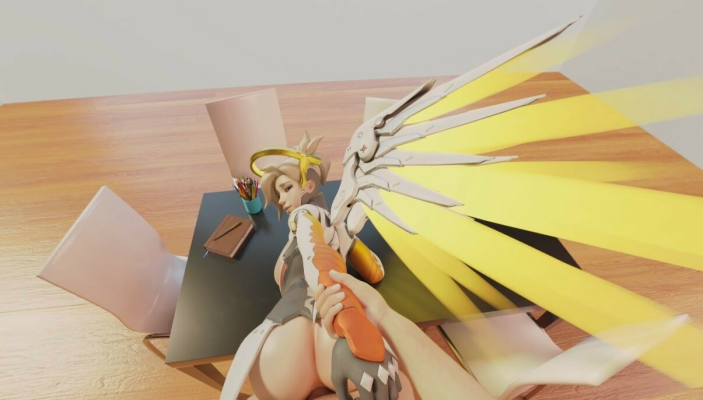 Mercy Doggystyle Thrill: XXX Parody Bliss - Image 1