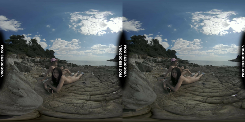 Matty And Josie Kayaking On Vacation Hiking Nude On Abandoned Island - Image 6