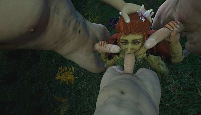 Poison Ivy's Seductive Oral in DC Comics Parody - Image 2